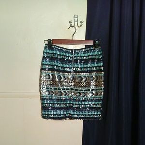 Sequin skirt
